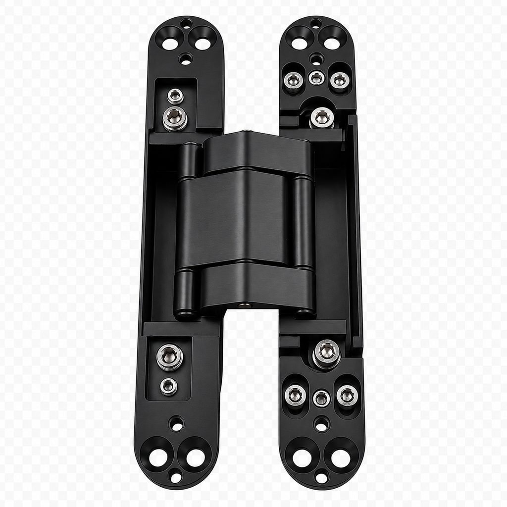 3D HIDDEN HINGES BLACK 25*150,1PAIR