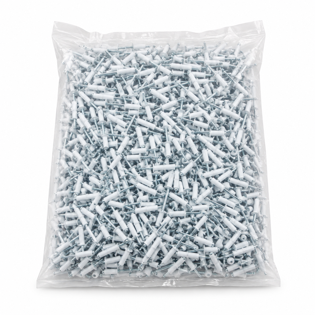 Aluminium Blind Rivets 3.8mm × 10mm – White (RAL 9003) – Pack of 800